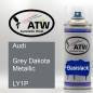 Preview: Audi, Grey Dakota Metallic, LY1P: 400ml Sprühdose, von ATW Autoteile West.